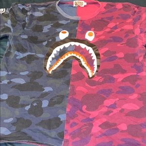 Bape blue camouflage and purple camouflage